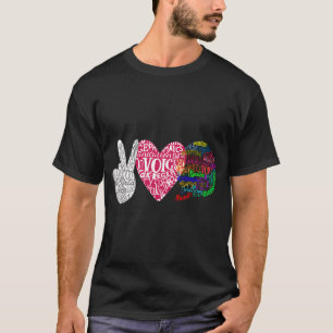 Camiseta Pathólogo Del Lenguaje Del Habla Gire La Terapia D