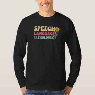 Camiseta Pathólogo del lenguaje del habla Slp Terapia del h