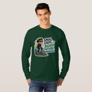 Camiseta Patience Wealth Inversión a Largo Plazo 3/4 Man