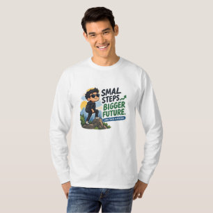 Camiseta Patience Wealth Inversión a Largo Plazo 3/4 Man
