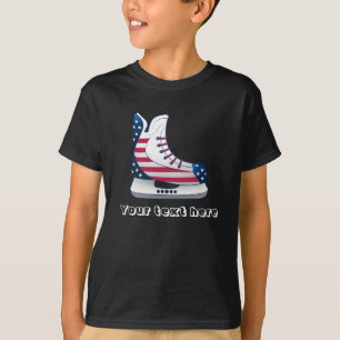 Camiseta Patín de hockey americano