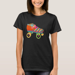 Camiseta Patín del disco del rodillo