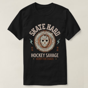 Camiseta Patina Duro Hockey Salvaje Caos Ropa