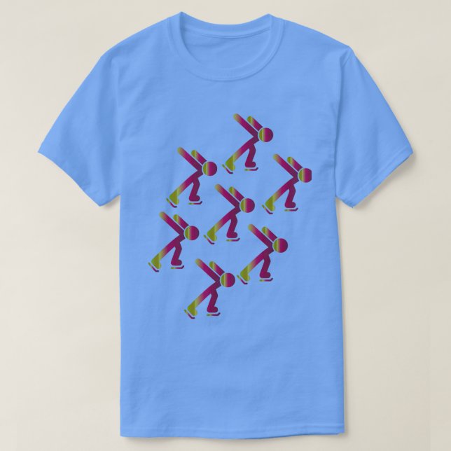 Camiseta patinador 8 (Diseño del anverso)