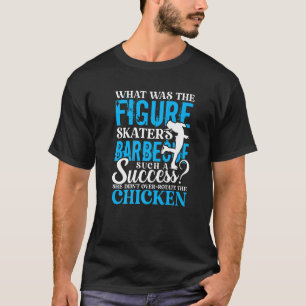 Camiseta Patinador Artístico Patinaje sobre Hielo Barbacoa 