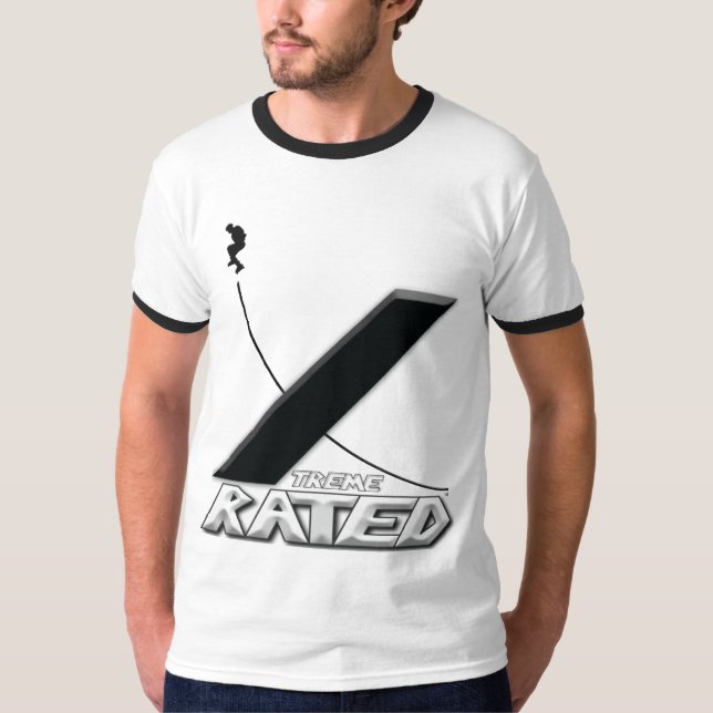 Camiseta Patinador Clasificado-En línea de Xtreme (Anverso)