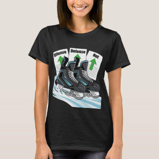 Camiseta Patinador de Hockey con tarjetas de puntuación - C