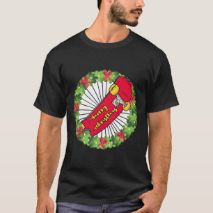 Camiseta Patinador de Navidad