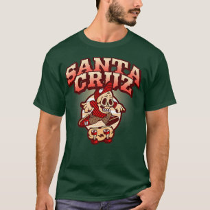 Camiseta Patinador de Retro California Santa Cruz 