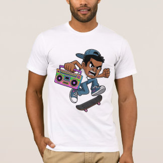 Camiseta Patinador Enojado