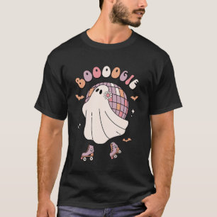 Camiseta Patinador fantasma patinaje Disco Halloween Roller