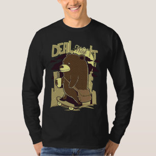 Camiseta Patinador monopatín  antiguo ocúpate de eso