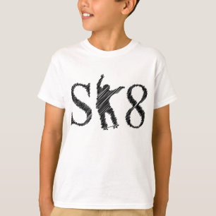 Camiseta Patinador SK8