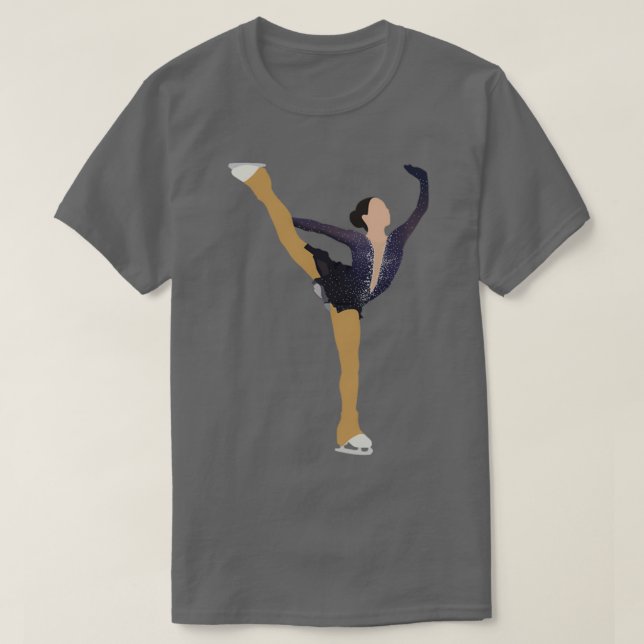 Camiseta Patinadora artística norteamericana Alysa Liu (Diseño del anverso)