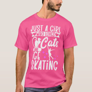 Camiseta Patinadora Artística Solo Una Chica Que Ama Los Ga
