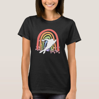Camiseta Patinadora de velocidad juvenil mujeres Patinaje s