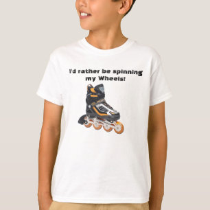 Camiseta patinadora en línea