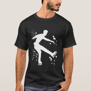 Camiseta Patinadora sobre hielo Patinaje artístico Chicas C