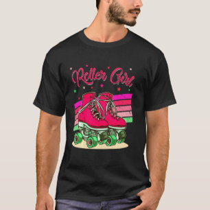 Camiseta Patinadores Chicas de patinaje sobre patines de lo
