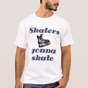 Camiseta Patinadores de hockey patinarán