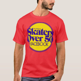 Camiseta Patinadores de más de 50 artes