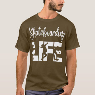 Camiseta Patinadores que disfrutan del regalo de la vida de