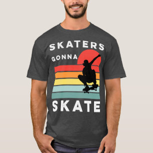 Camiseta Patinadores que patinarán patinando