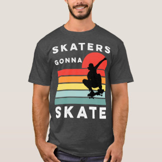 Camiseta Patinadores que patinarán patinando