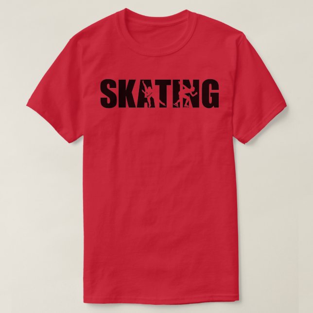 Camiseta Patinaje 1 (Diseño del anverso)