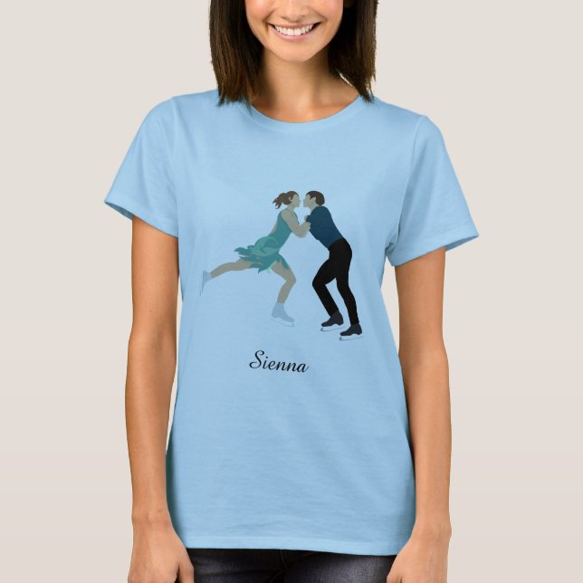 Camiseta Patinaje artístico (Anverso)