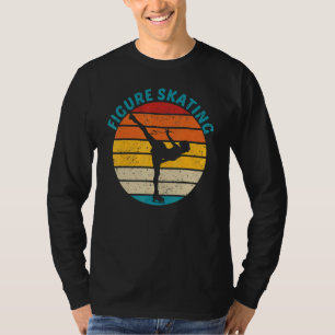 Camiseta Patinaje artístico con patinaje artístico sobre hi