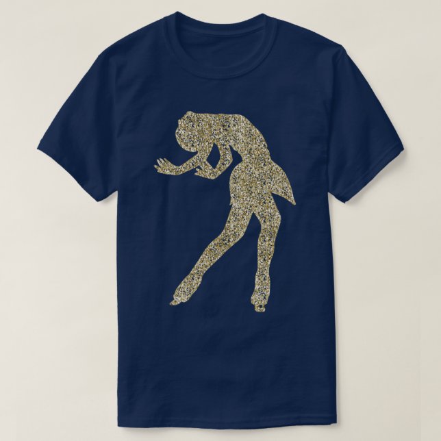 Camiseta Patinaje artístico con patinaje sobre hielo de Gua (Diseño del anverso)