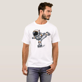 Camiseta Patinaje Artístico de Astronauta