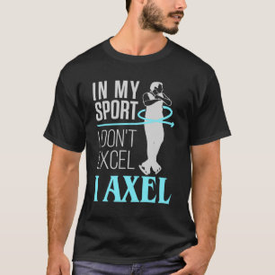 Camiseta Patinaje artístico en mi deporte en hombres Axel