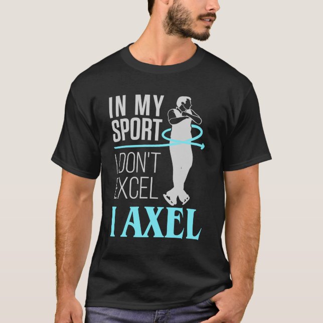 Camiseta Patinaje artístico en mi deporte en hombres Axel (Anverso)