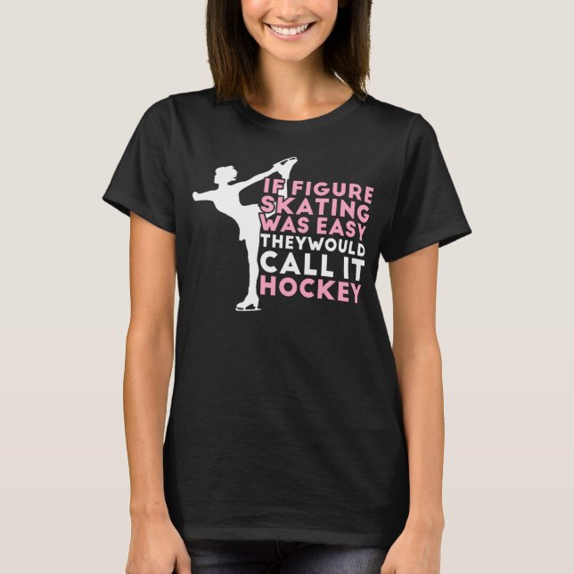 Camiseta Patinaje Artístico Gracioso Diciendo Regalo De Pat (Anverso)