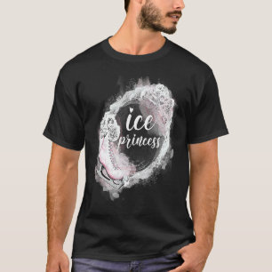 Camiseta Patinaje Artístico Patinadora Princesa Patinar