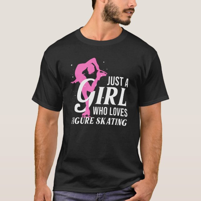 Camiseta Patinaje artístico sobre hielo para mujeres Chicas (Anverso)