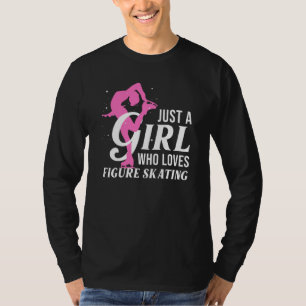 Camiseta Patinaje artístico sobre hielo para mujeres Chicas