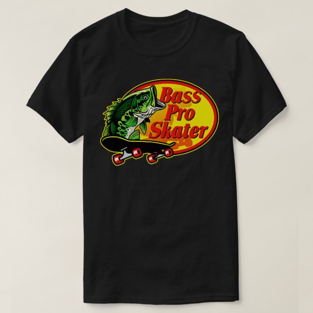 Camiseta Patinaje Bass Pro (Diseño del anverso)