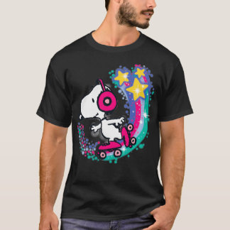 Camiseta Patinaje con patinaje sobre cacahuetes impulsado p