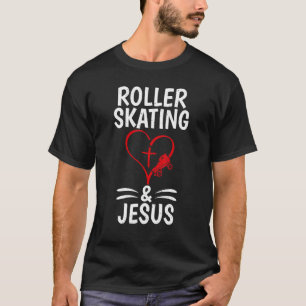 Camiseta Patinaje con patinaje sobre ruedas y patinaje sobr
