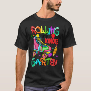 Camiseta Patinaje Cutáneo De Patinaje Influyente En El Jard