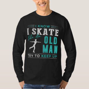 Camiseta Patinaje de época: Mantente al día con mi gracioso