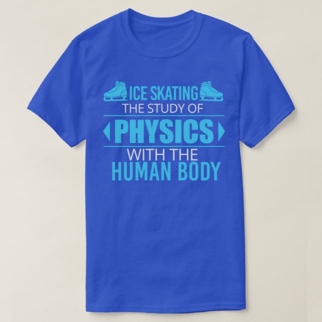 Camiseta Patinaje De Hielo Deportivo Es El Estudio Del Rega (Diseño del anverso)