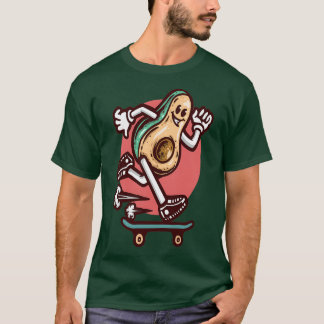 Camiseta Patinaje de paladar de comida clásica TShirt
