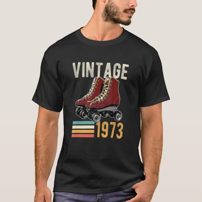 Camiseta Patinaje de patinaje sobre patines de 1973 49º cum (Anverso)