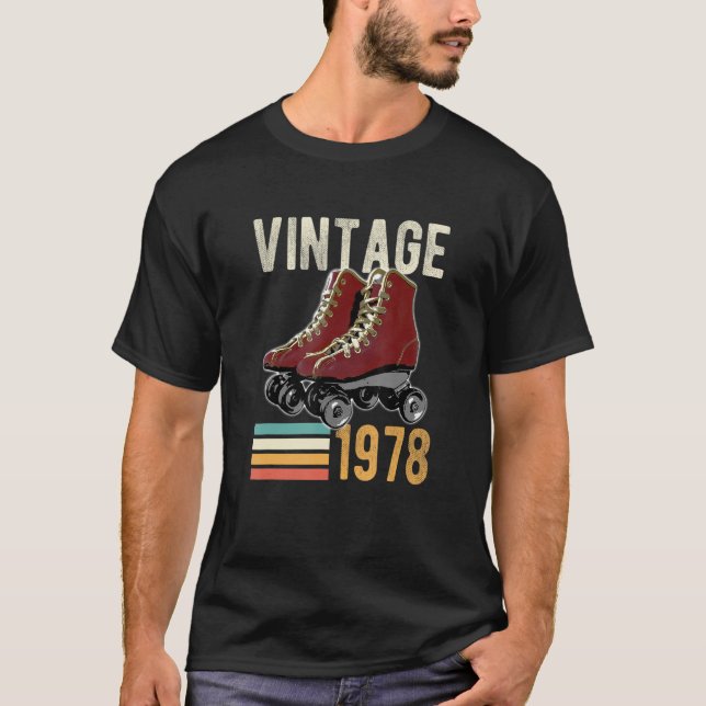 Camiseta Patinaje de patinaje sobre patines de 1978 44º cum (Anverso)