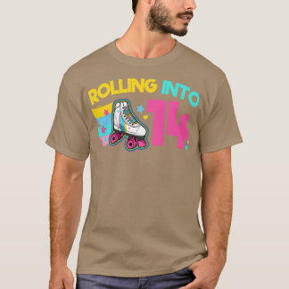 Camiseta Patinaje de patinaje sobre patines de cumpleaños 1