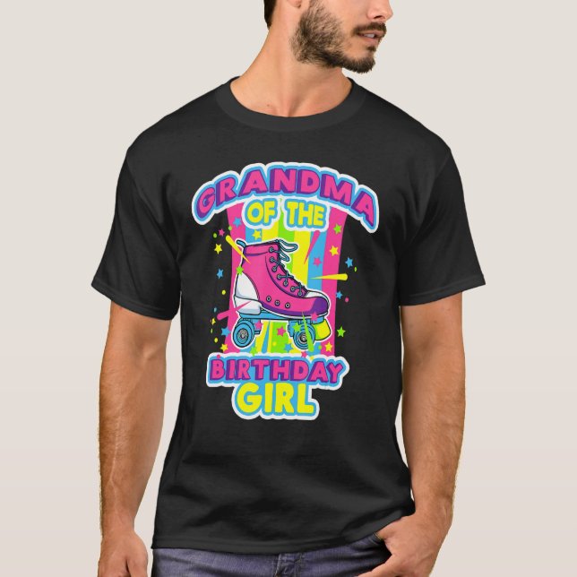 Camiseta Patinaje De Patinaje Sobre Patines De La Abuela De (Anverso)
